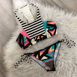 Body Glove Two-Piece Patterned Swimsuit